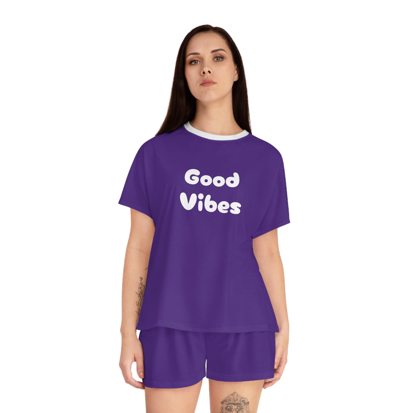 Good Vibes - Women's Short Pajama Set