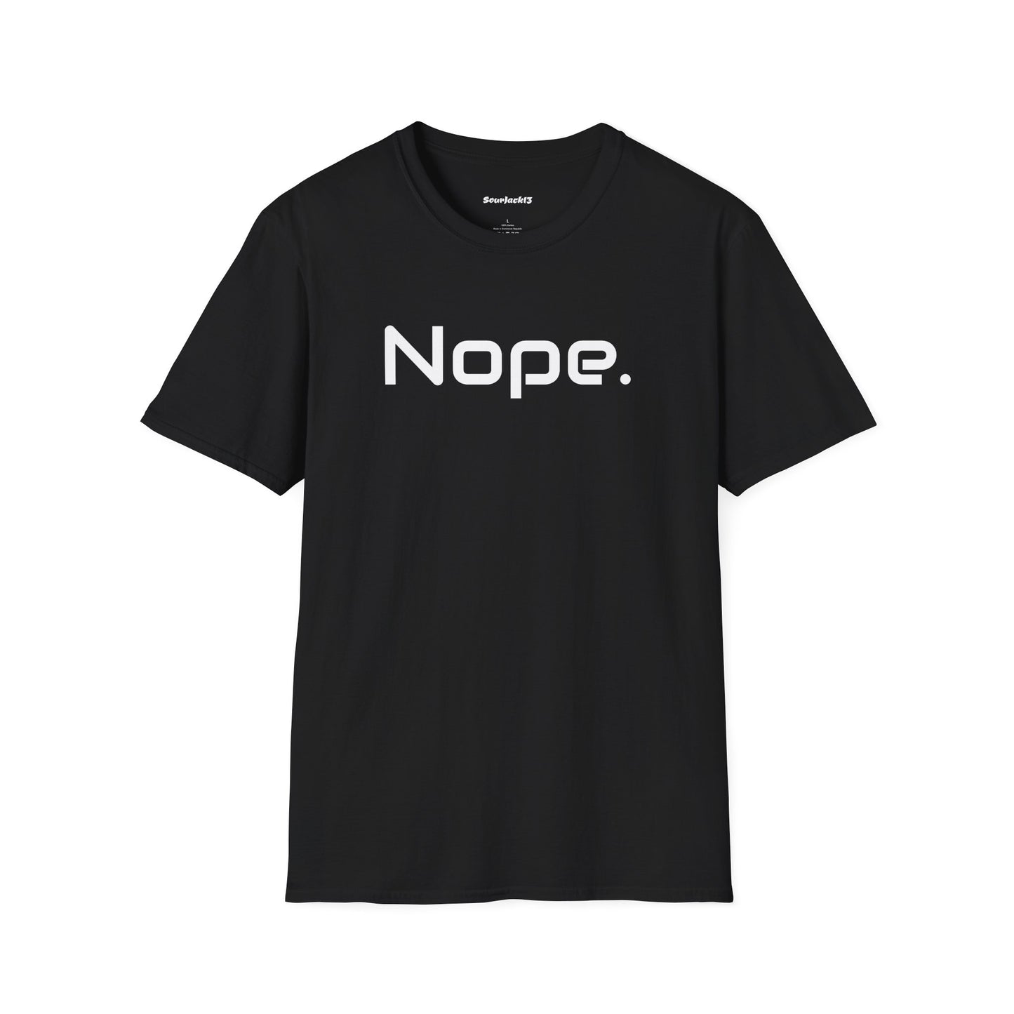 Nope Shirt - Unisex Softstyle T-Shirt