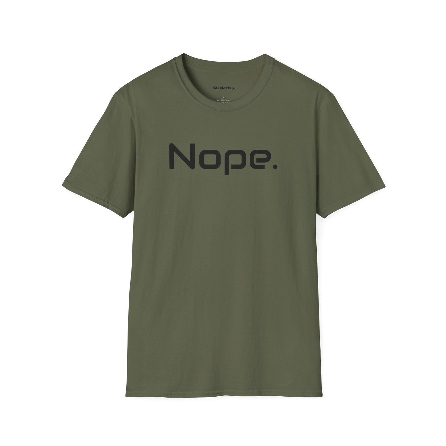 Nope Shirt - Unisex Softstyle T-Shirt