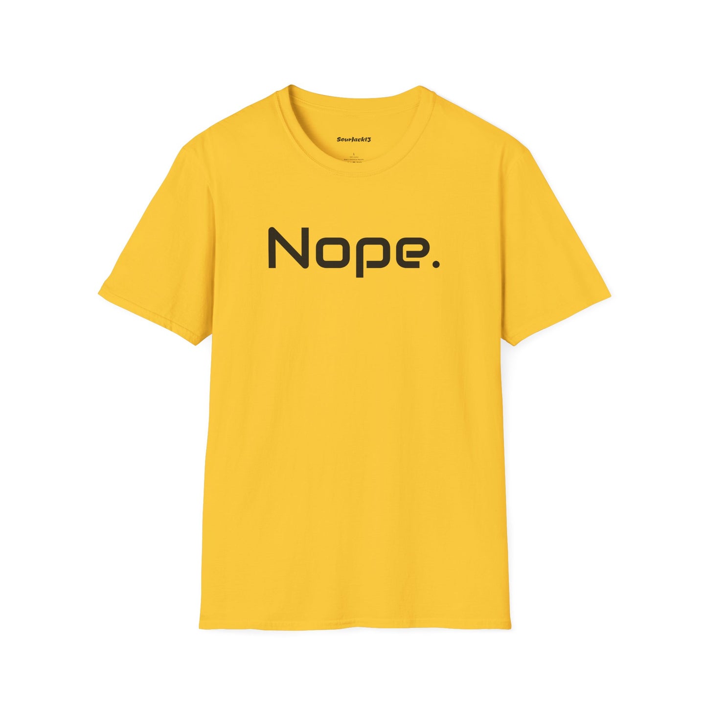 Nope Shirt - Unisex Softstyle T-Shirt