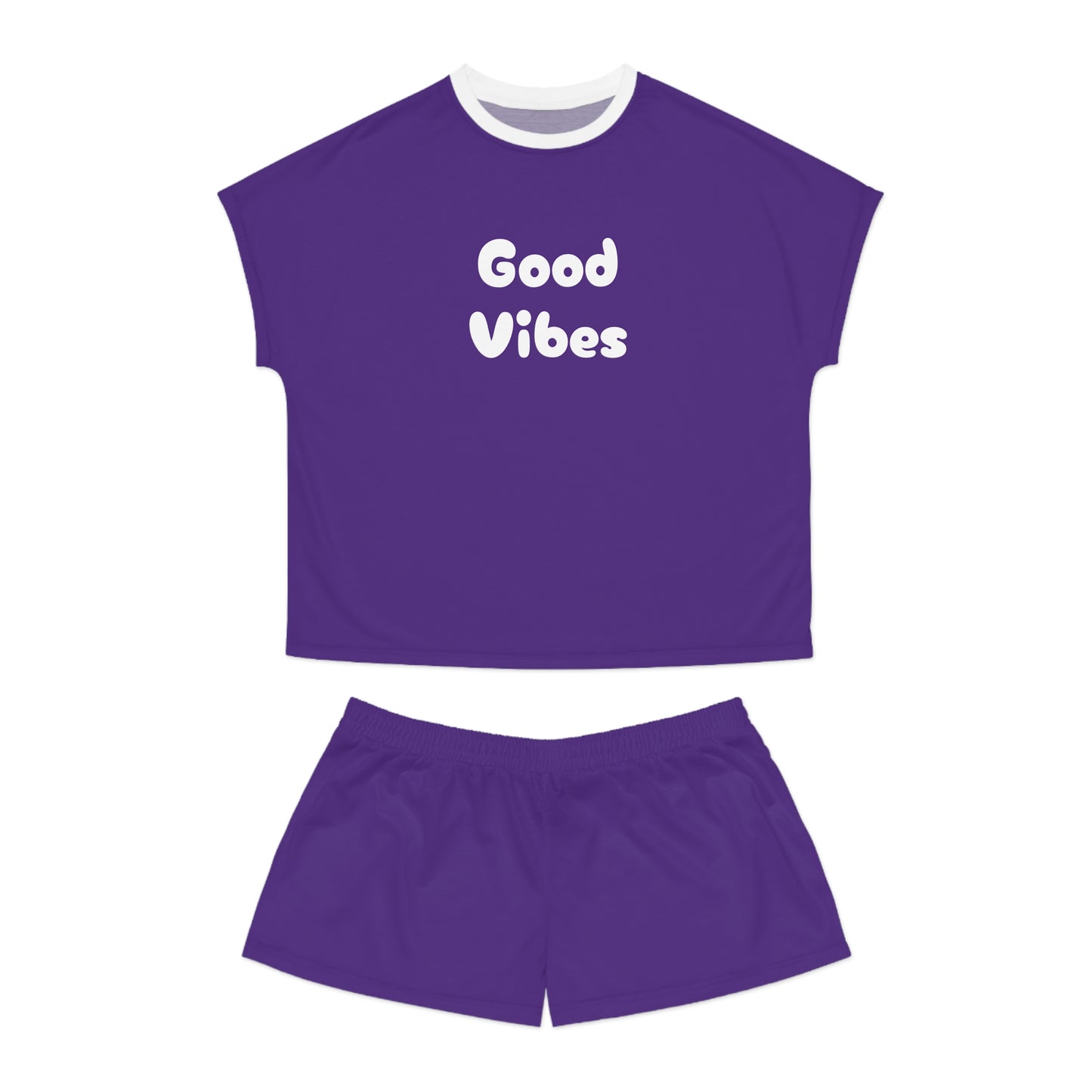 Good Vibes - Women's Short Pajama Set